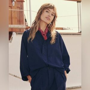 The Railway Shirt in French Blue